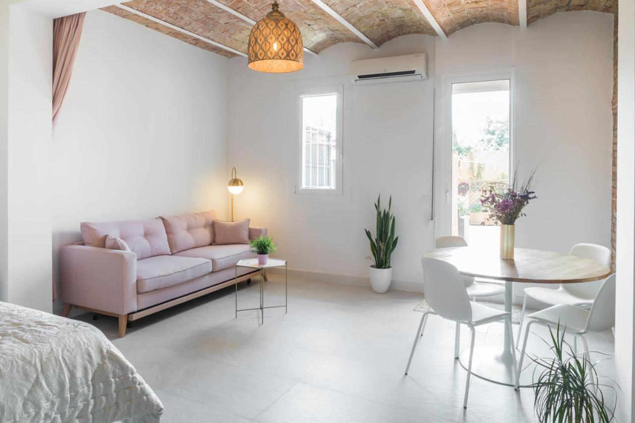 Magic Apartment With Private Terrace Barcelona Exterior foto