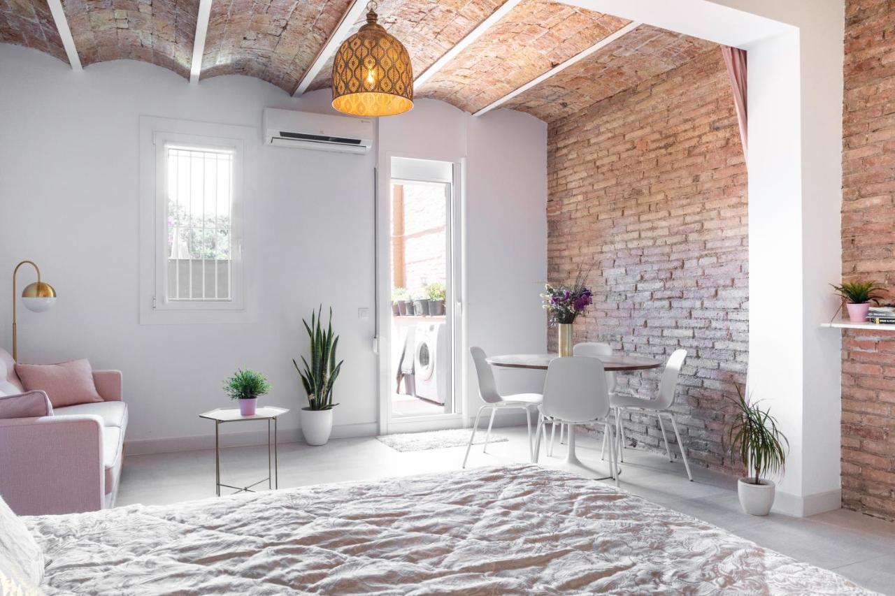 Magic Apartment With Private Terrace Barcelona Exterior foto